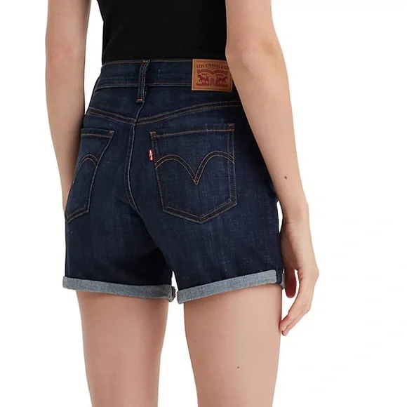 Levi's MID-LENGTH  Blue Jean Shorts - 34 - Picture 2 of 10